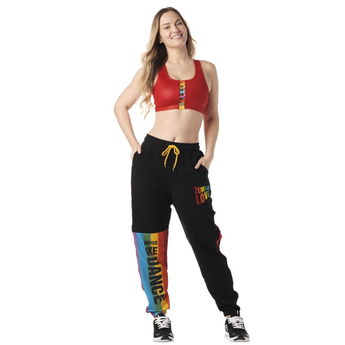 Zumba X Crayola Color The Dance Floor Jogger Sweatpants - Zumba