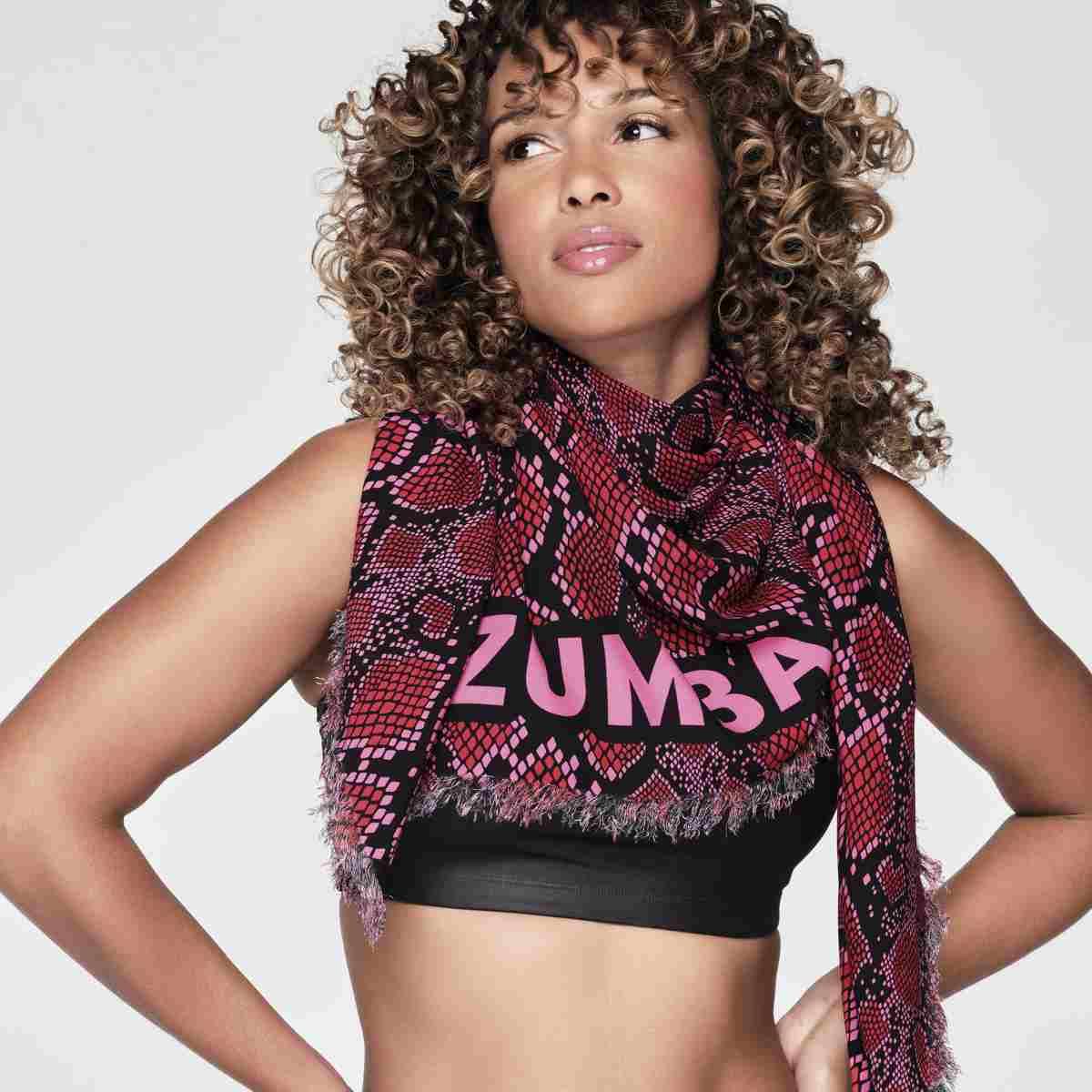 Zumba Love Snakeskin Scarf