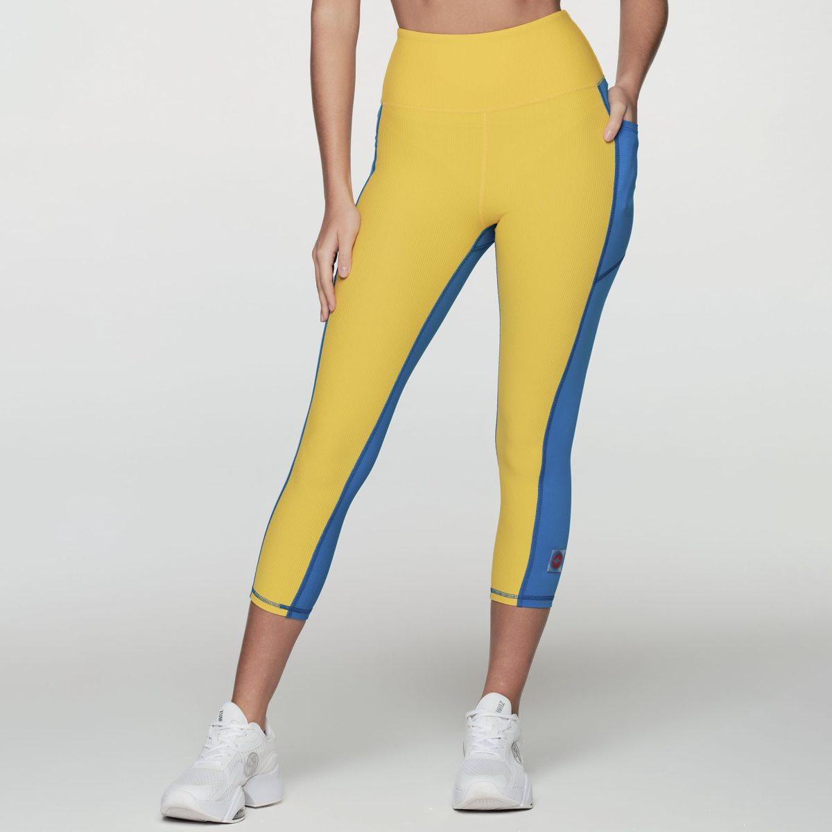 Zumba Bold High Waisted Crop Leggings