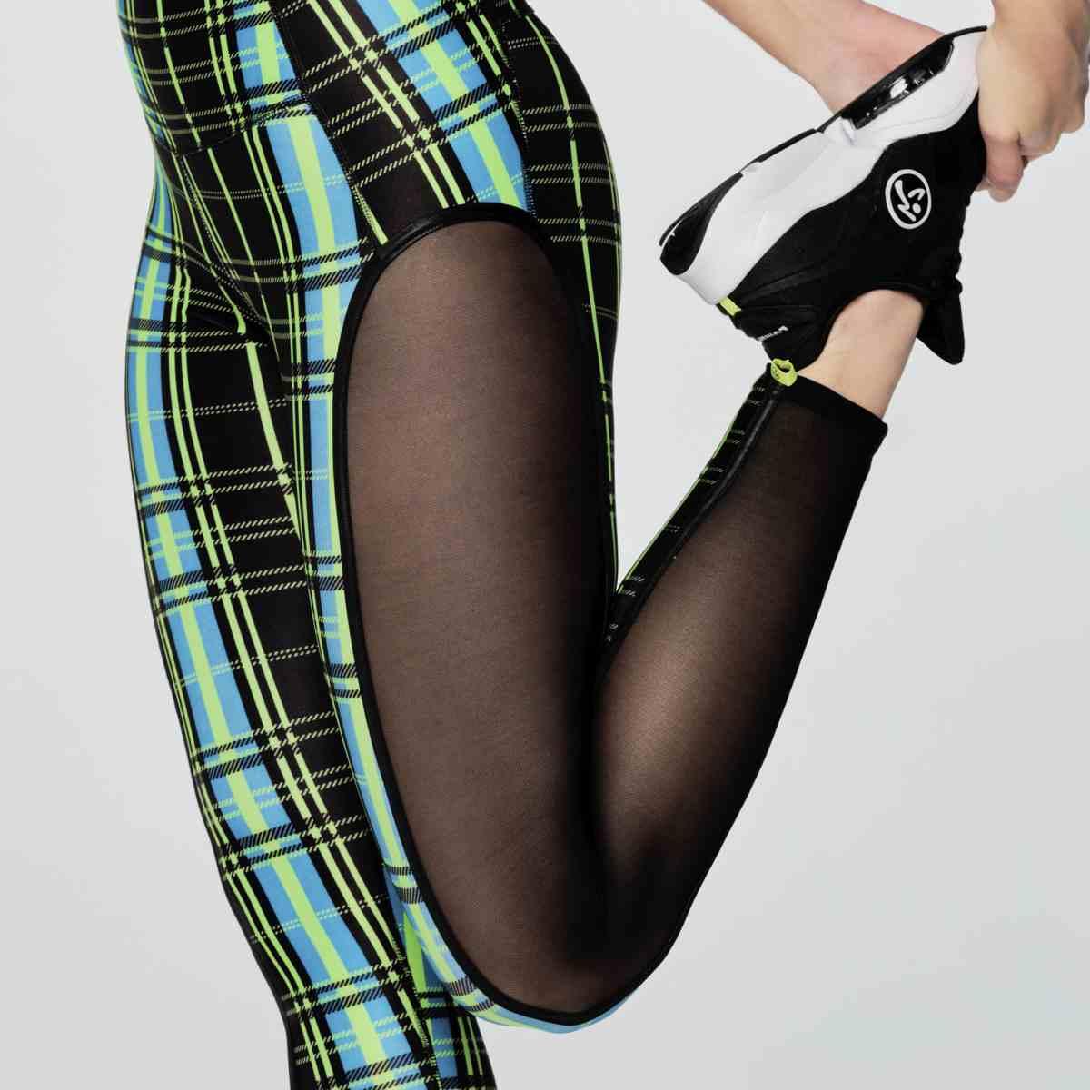 Zumba Rock Out High Waisted Ankle Leggings