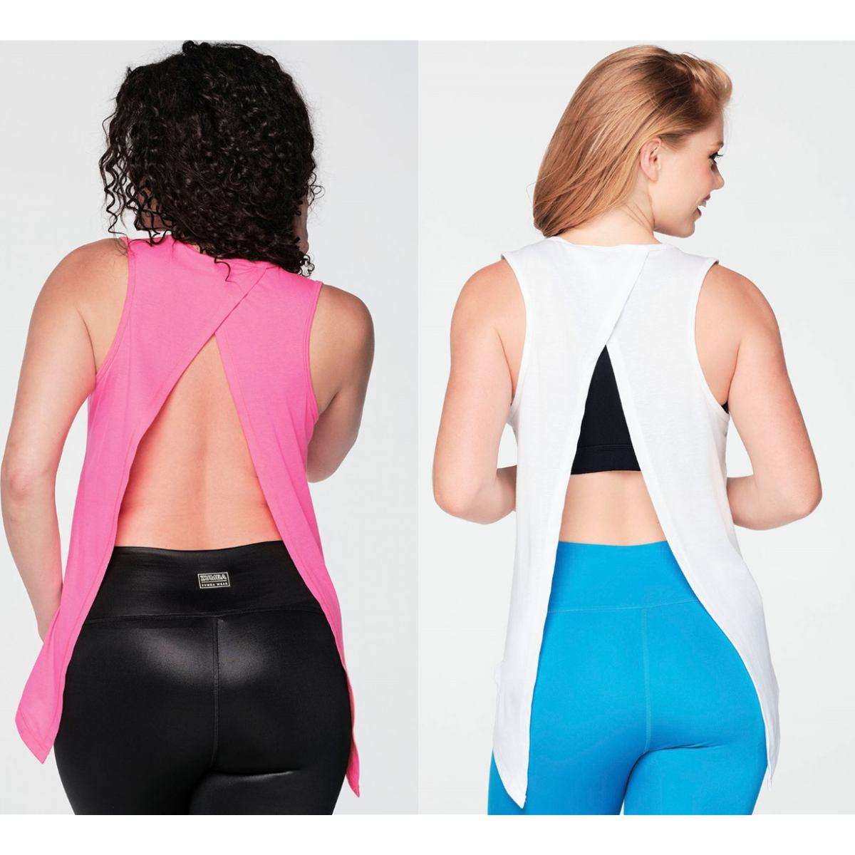 Zumba Too Cool Open Back Tank