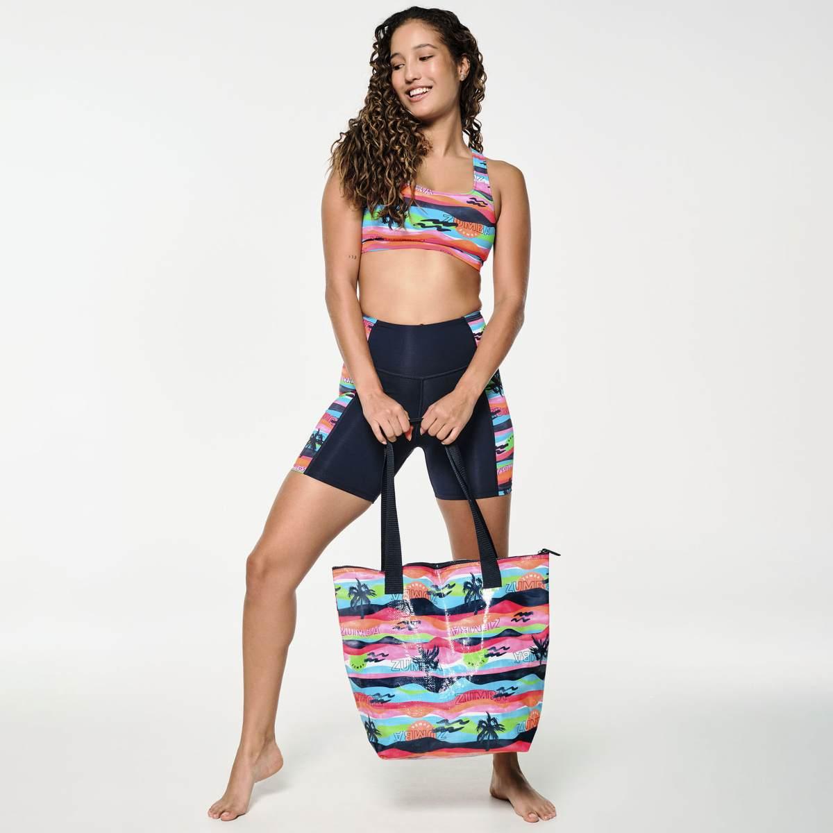 Zumba Sun And Swim Tote Bag