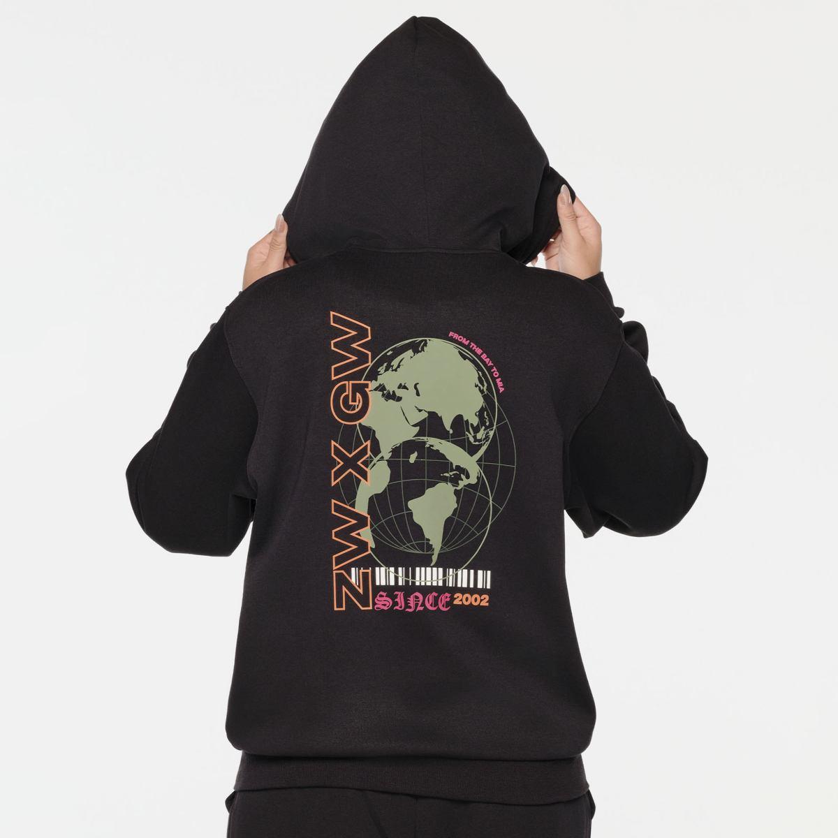 ZW X GW Zip Up Jacket With Oversized Hoodie