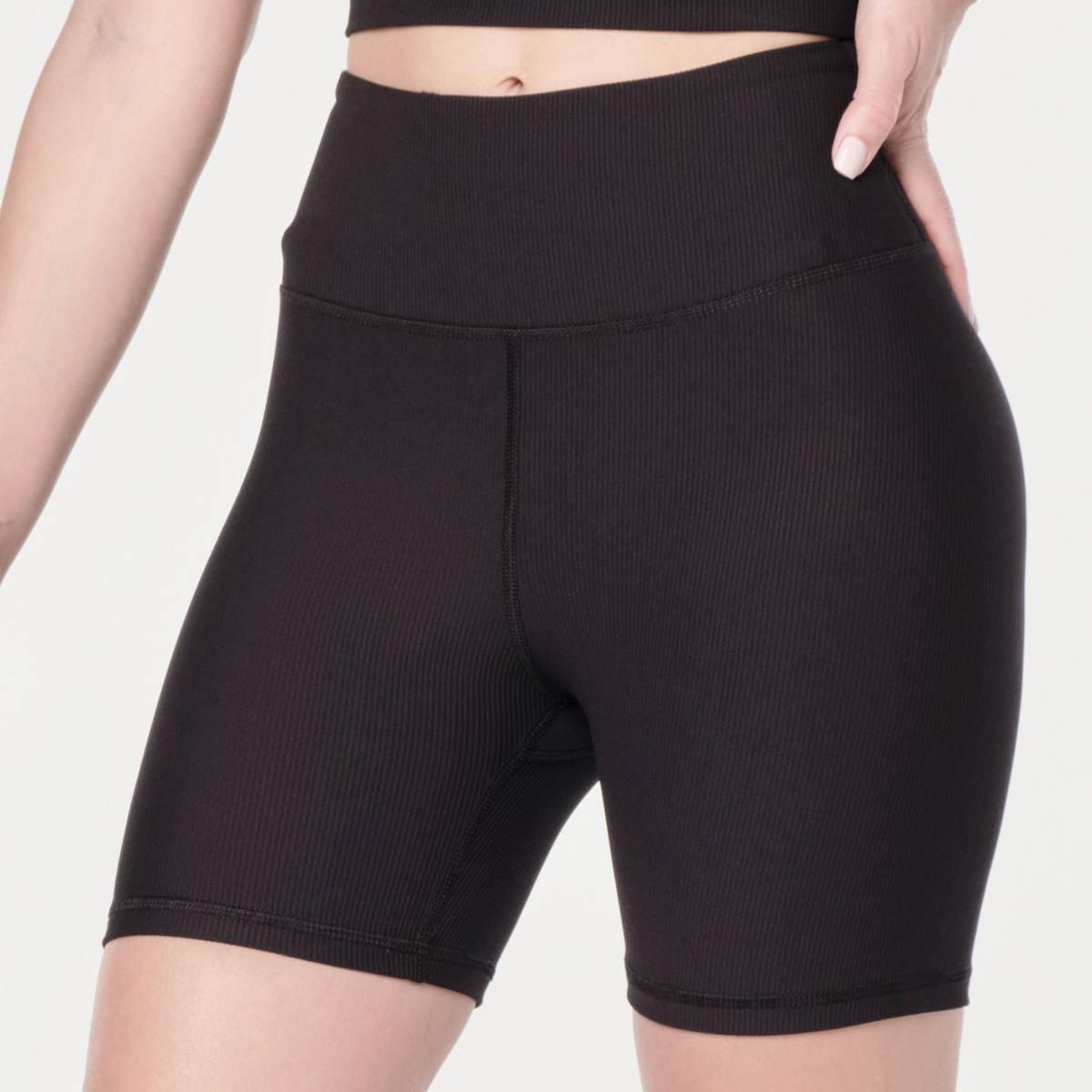 Zumba Prep High Waisted Rib Biker Shorts