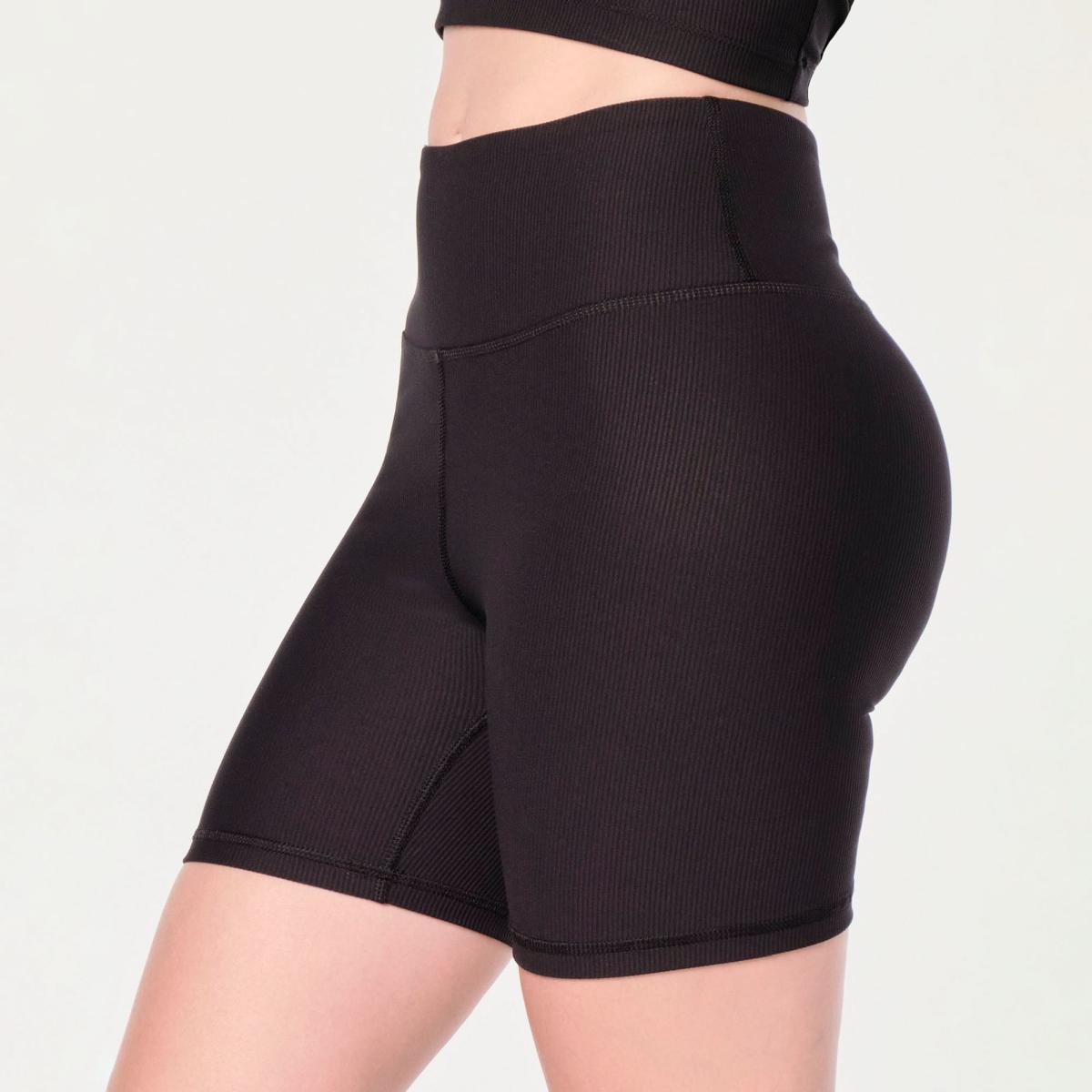 Zumba Prep High Waisted Rib Biker Shorts