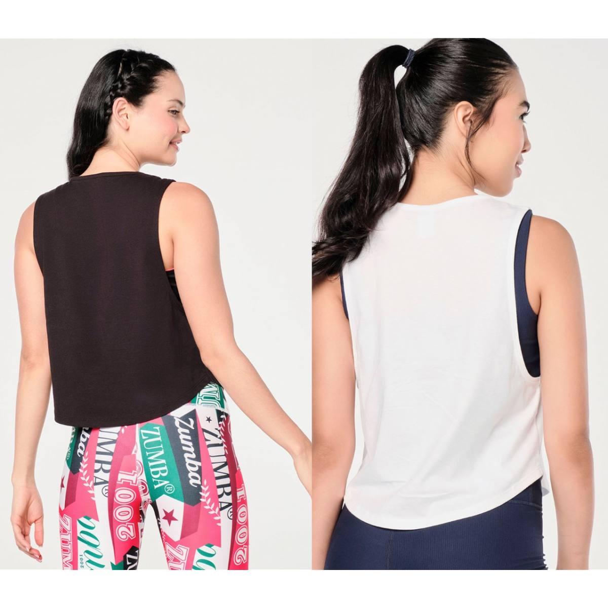 Zumba Prep Crop Muscle Tank