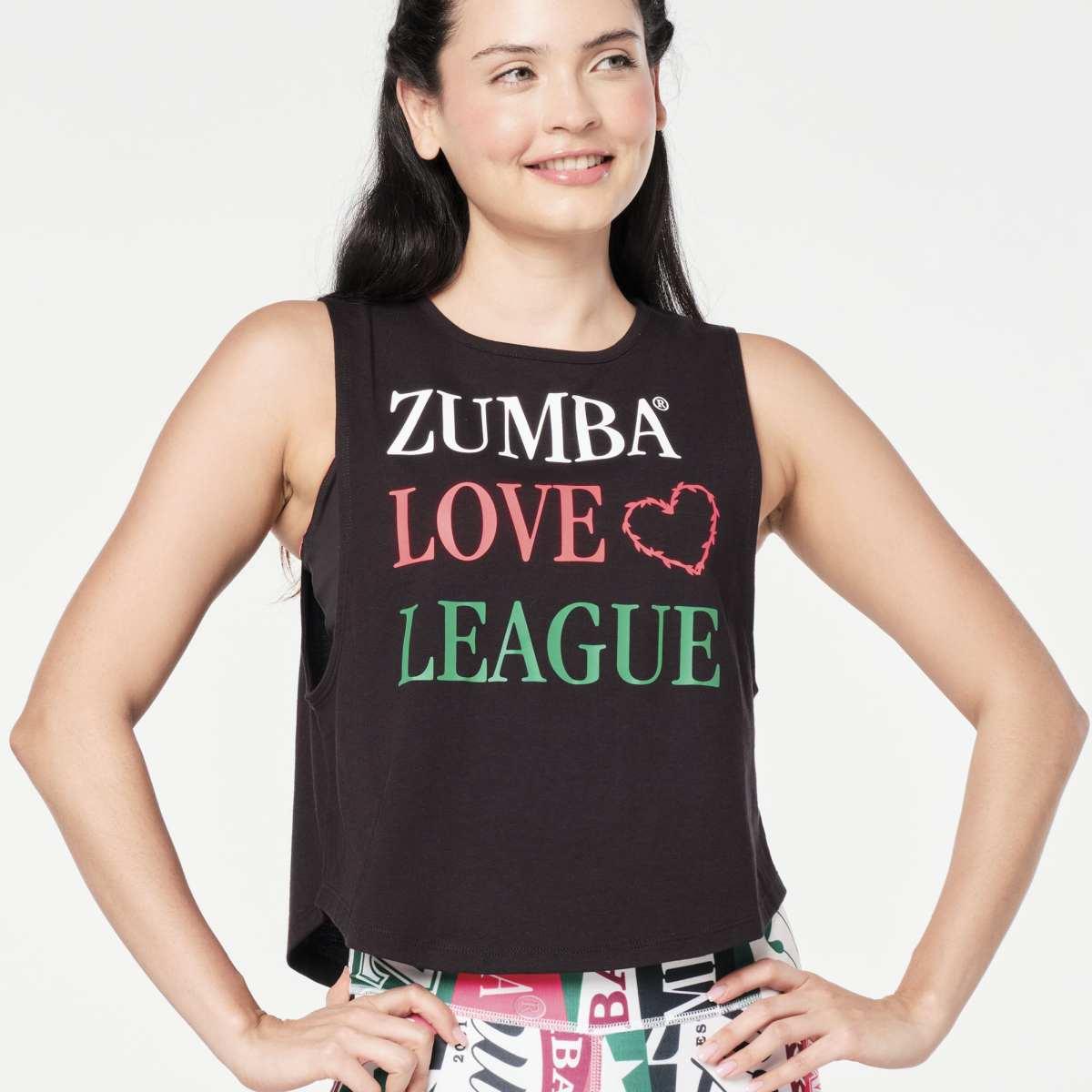 Zumba Prep Crop Muscle Tank