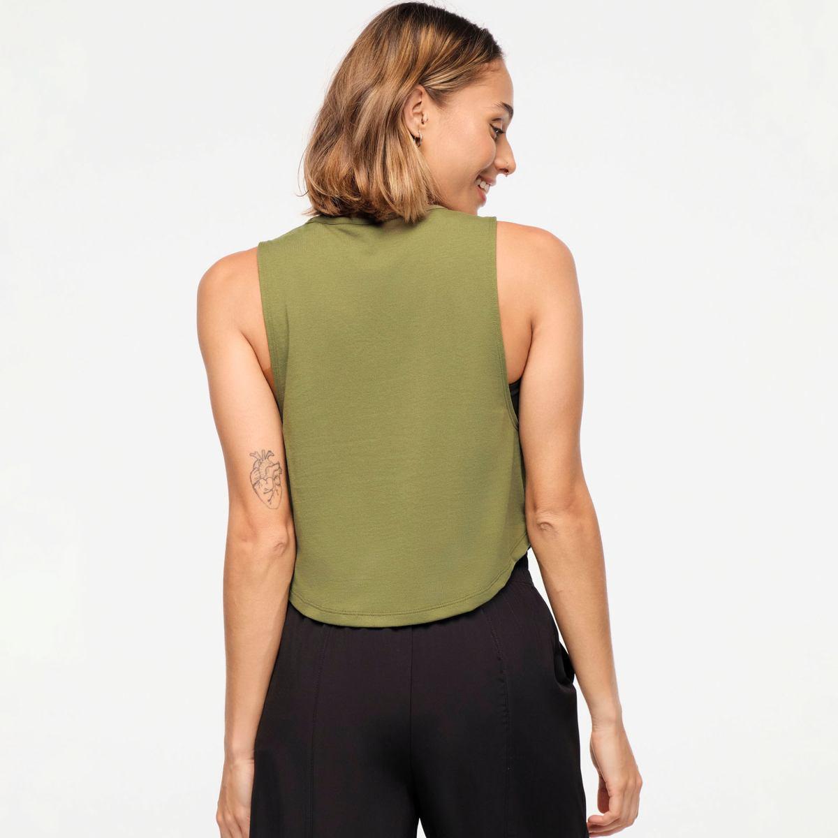 Zumba Explore Round Hem Muscle Tank