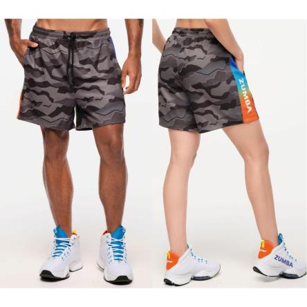 Zumba Explore Men's Mesh Shorts With Inserts