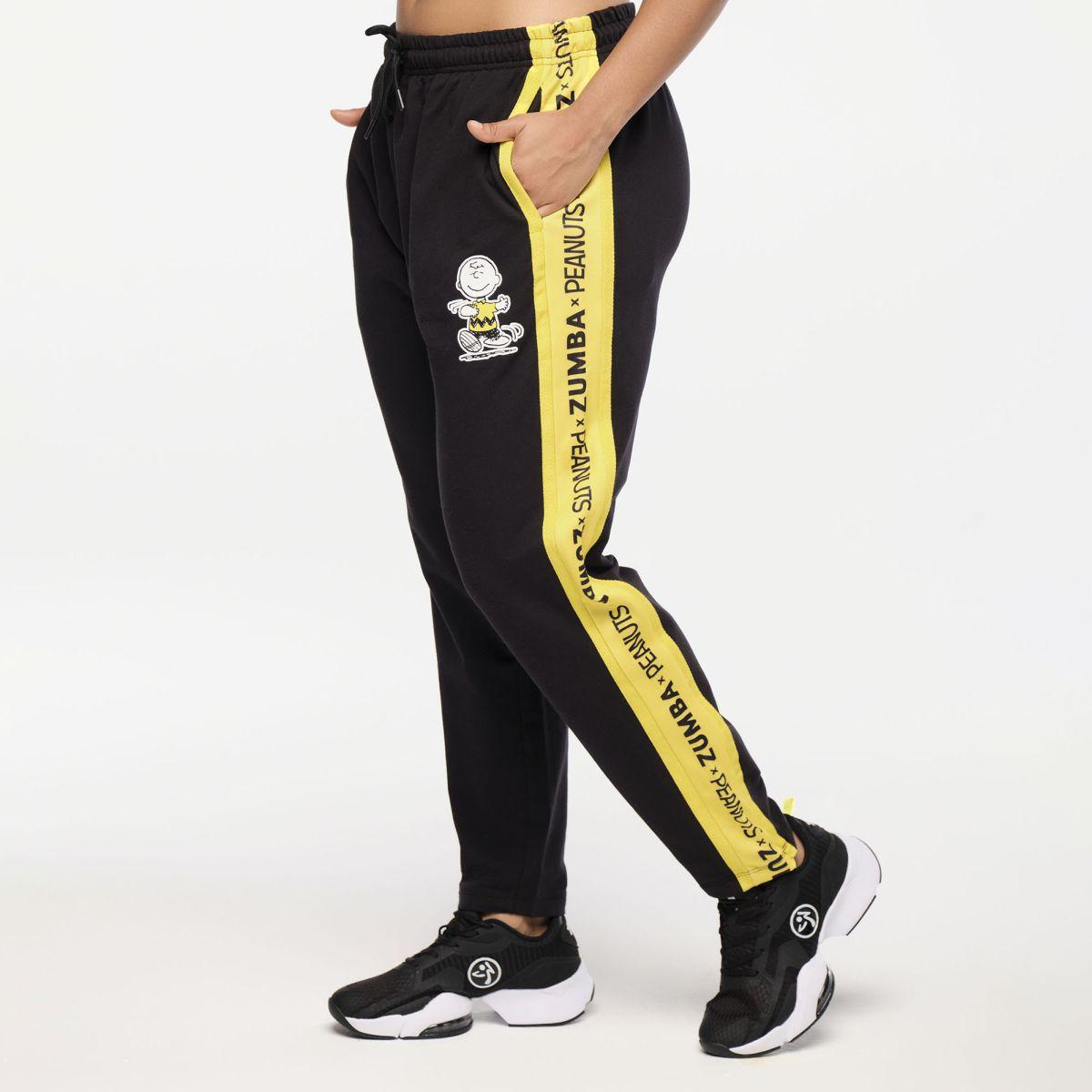 Zumba X Peanuts Men's Knit Jogger With Side Inserts