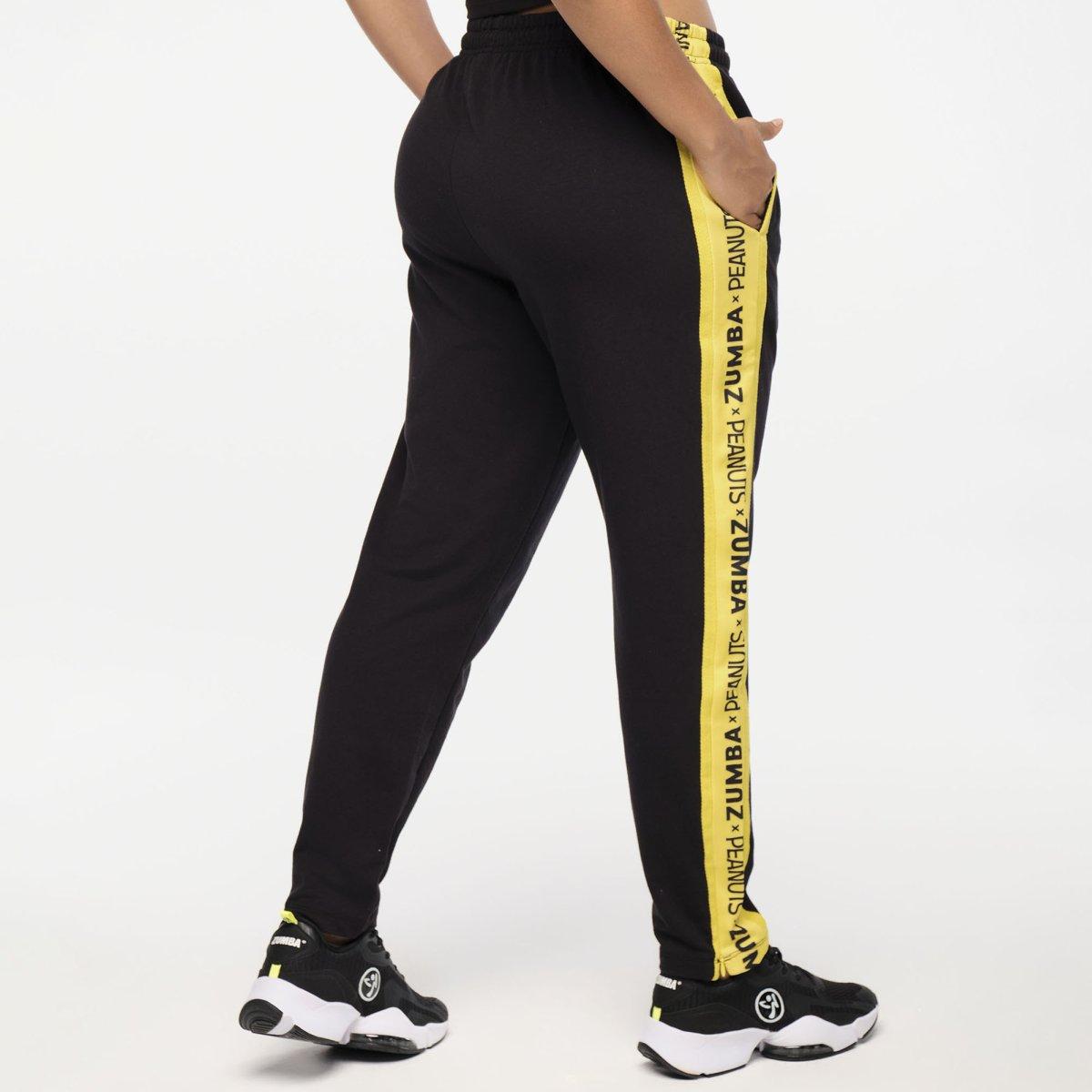 Zumba X Peanuts Men's Knit Jogger With Side Inserts