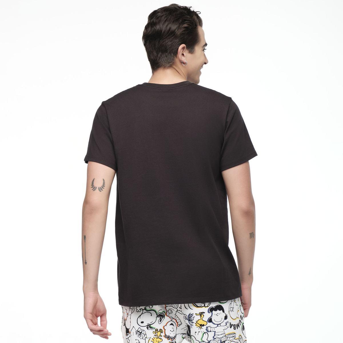 Zumba X Peanuts Crew Neck Tee - Black