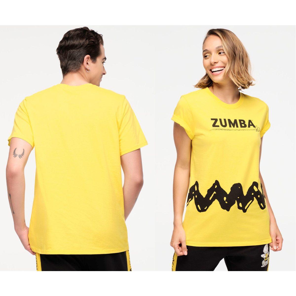 Zumba X Peanuts Crew Neck Tee - Yellow