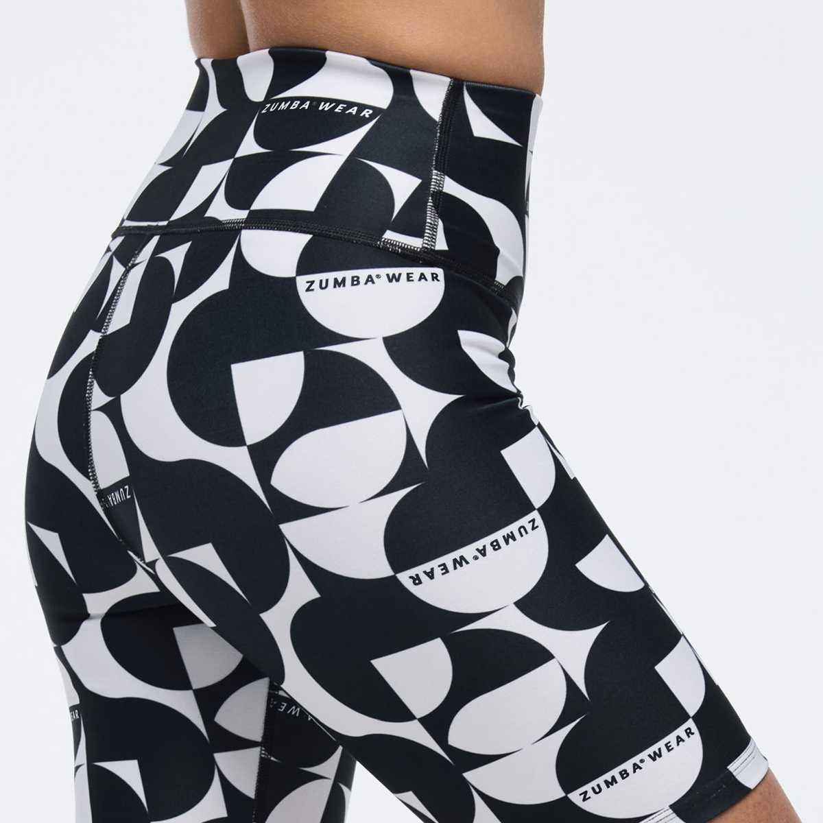 Zumba Haus High Waisted Bikers Shorts