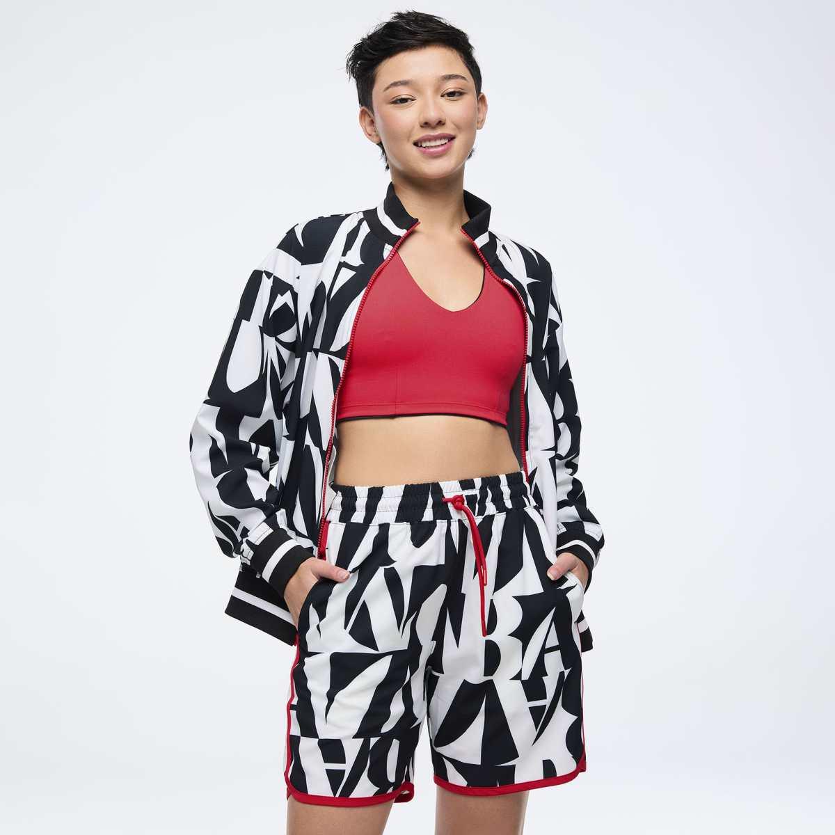 Zumba Haus Unisex Oversized Track Jacket