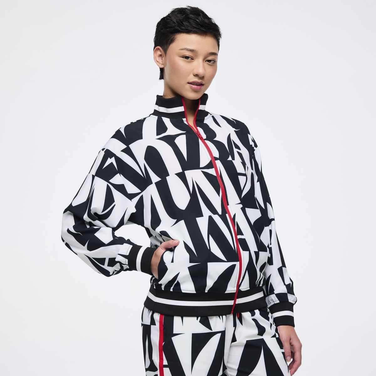 Zumba Haus Unisex Oversized Track Jacket