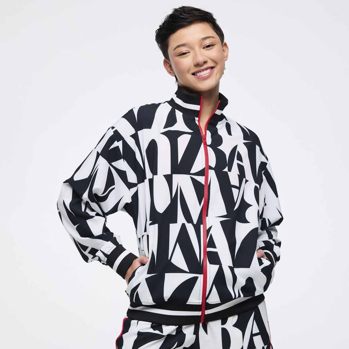 Zumba Haus Unisex Oversized Track Jacket