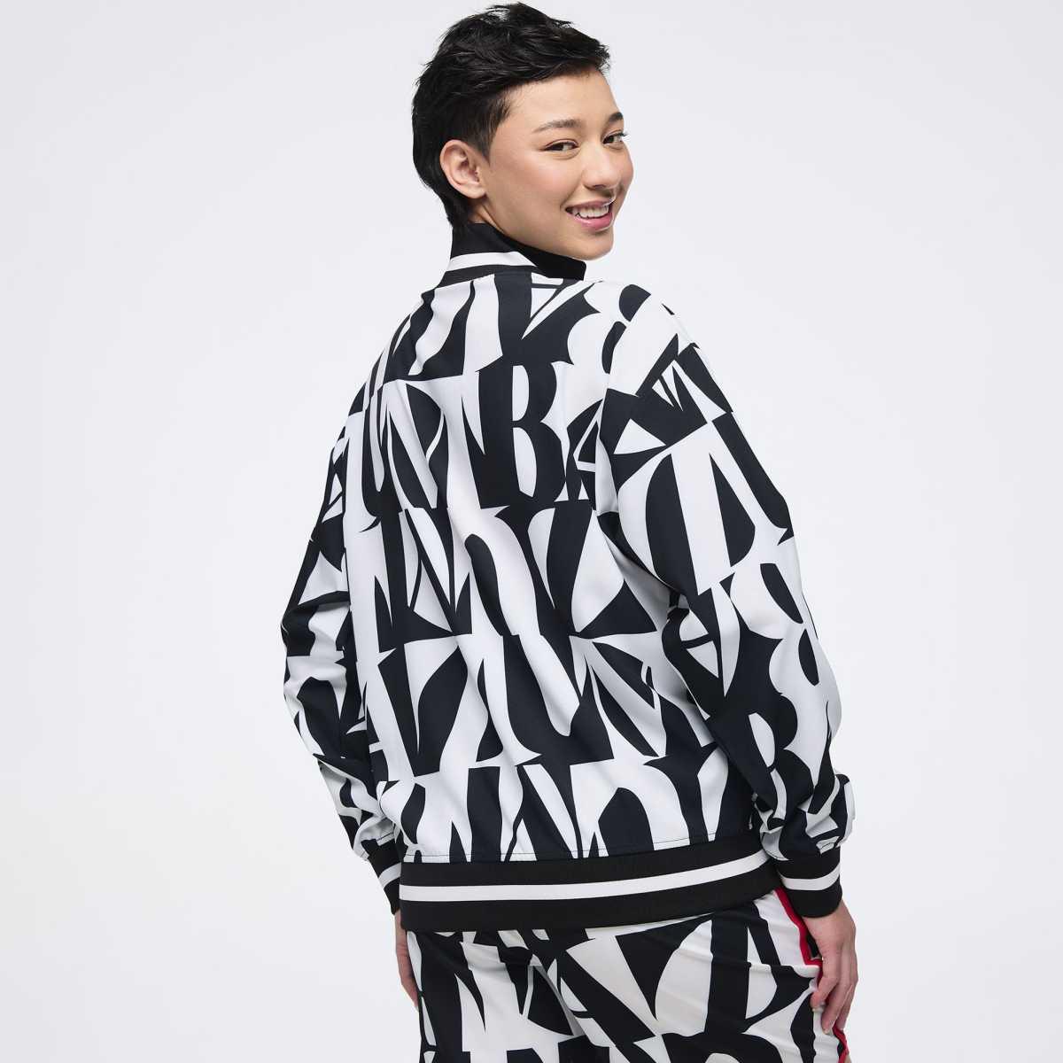 Zumba Haus Unisex Oversized Track Jacket