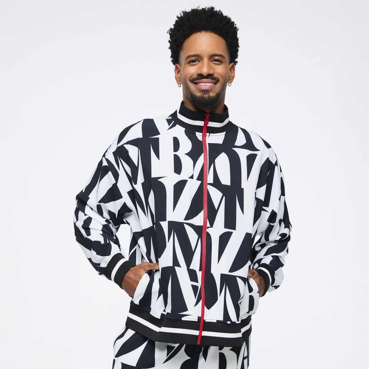 Zumba Haus Unisex Oversized Track Jacket