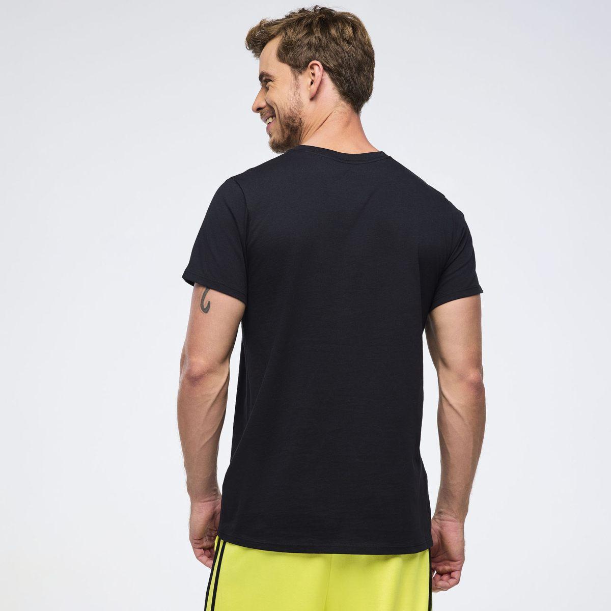 Zumba Haus Unisex Crew Neck Tee - Black