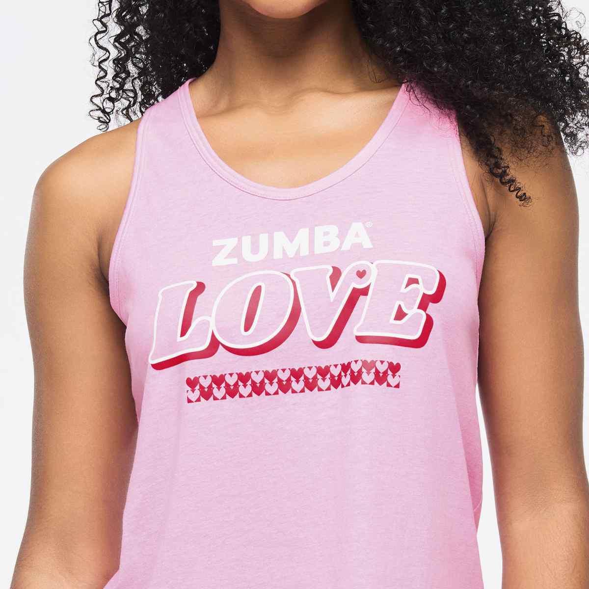 Zumba Love Loose Crop Tank
