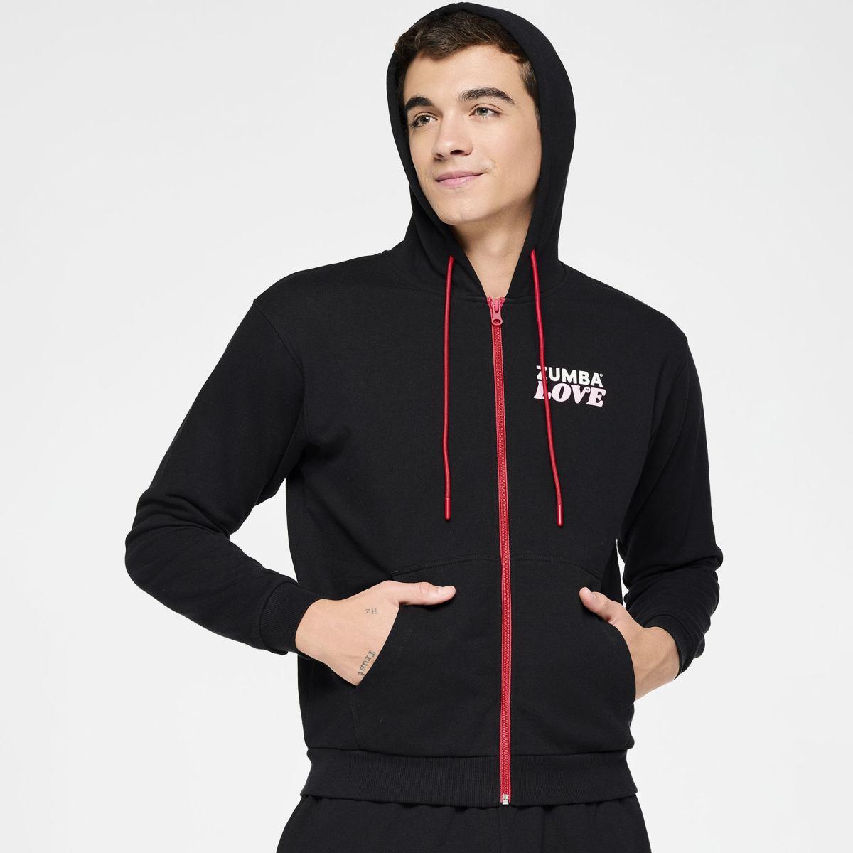 Zumba Love Zip Up Hoodie