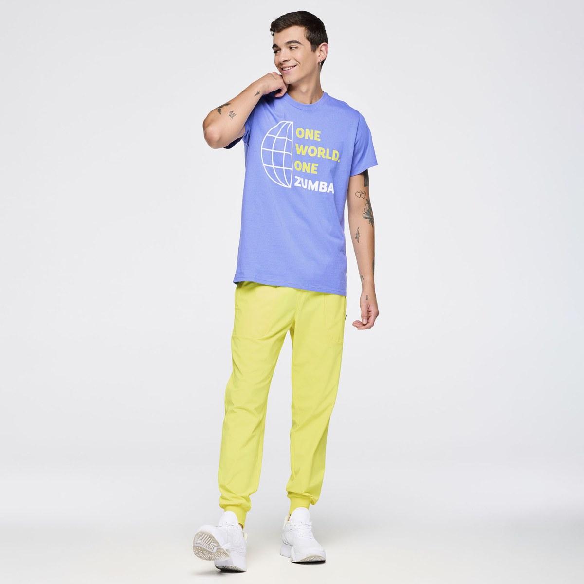 Zumba Out Loud Crew Neck Tee - Purple