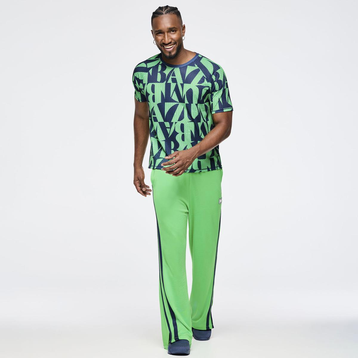 Zumba Out Loud Mid Rise Track Pants