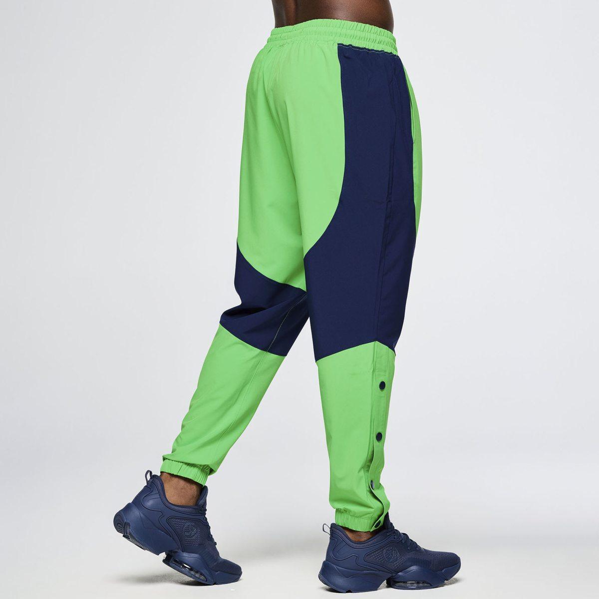 Zumba Out Loud Woven Track Pants With Side Snaps