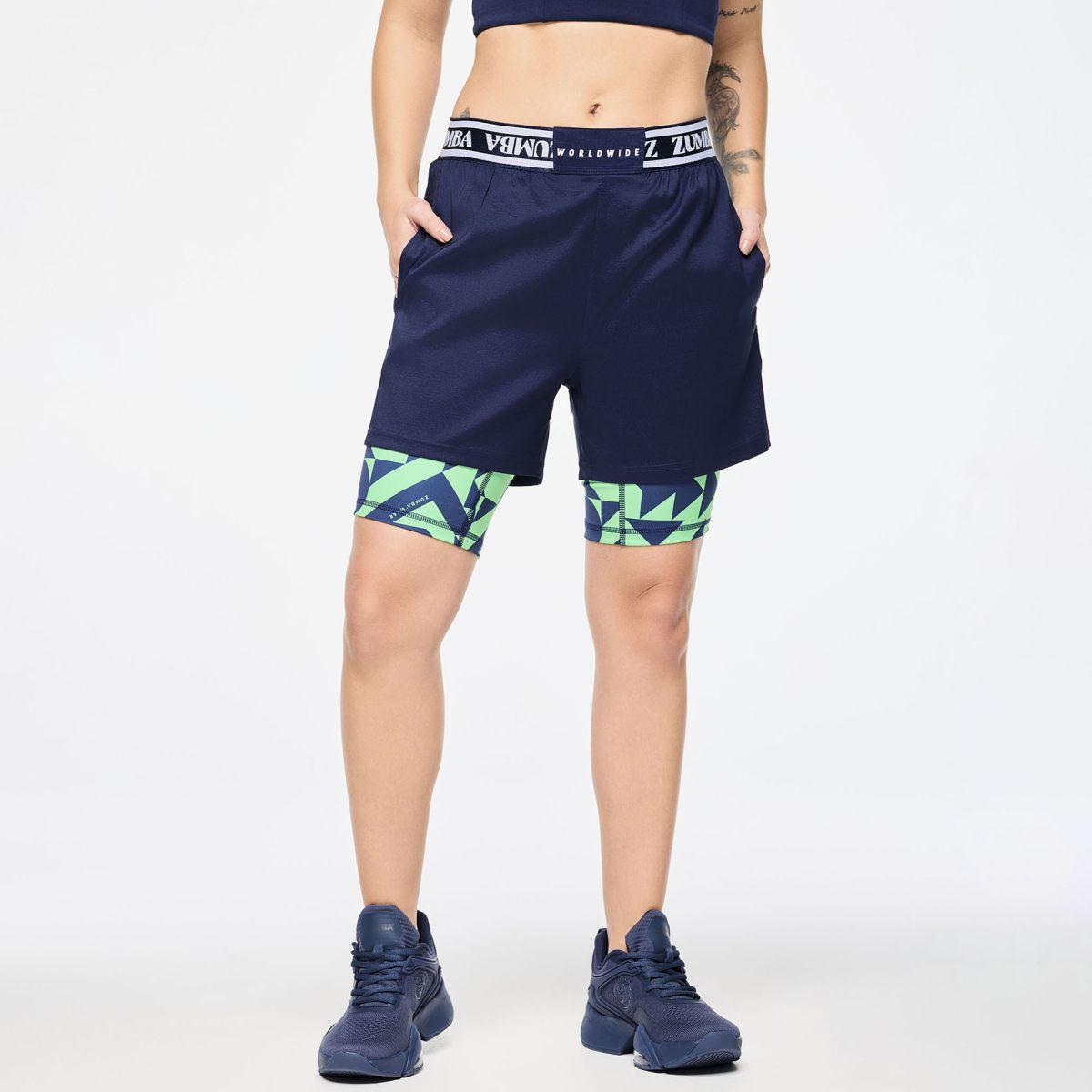 Zumba Out Loud Men's Shorts With Inner Liner
