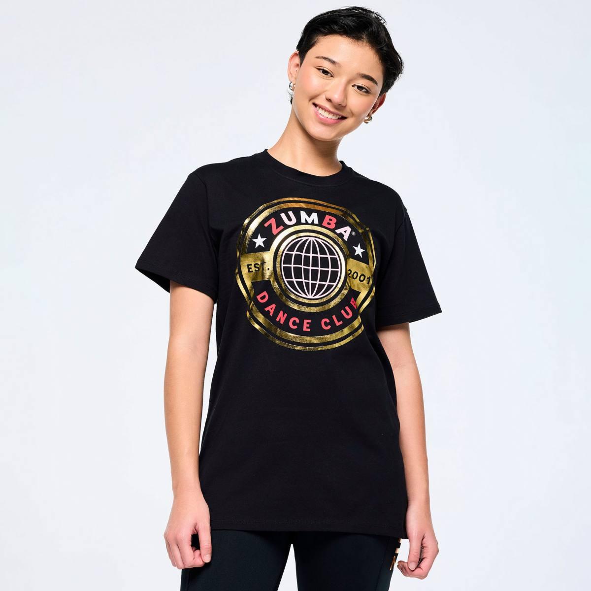 Victory Crew Neck Tee - Black