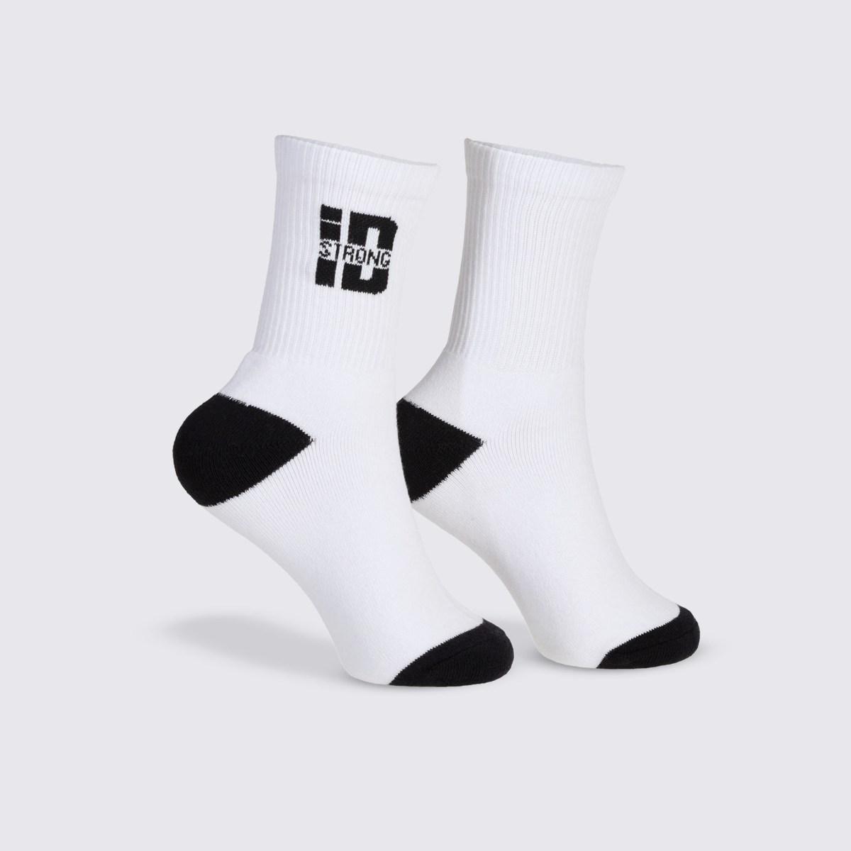 STRONG iD Half Crew Plush Socks