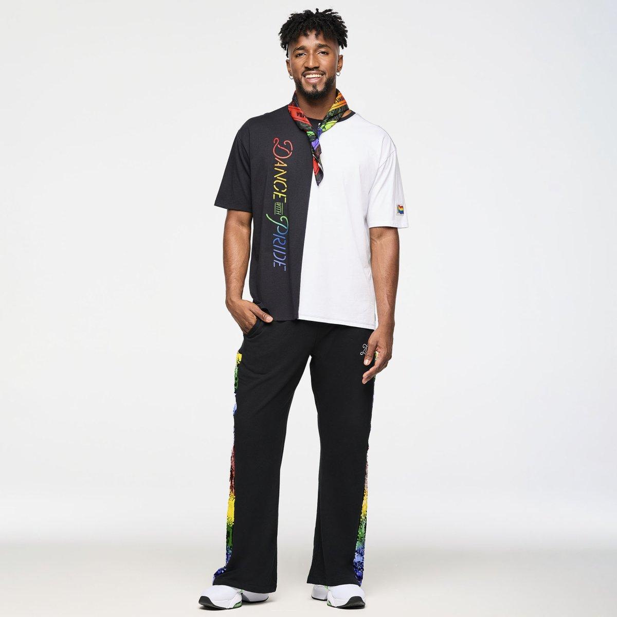 Zumba Men's Oversized Crew Neck Tee