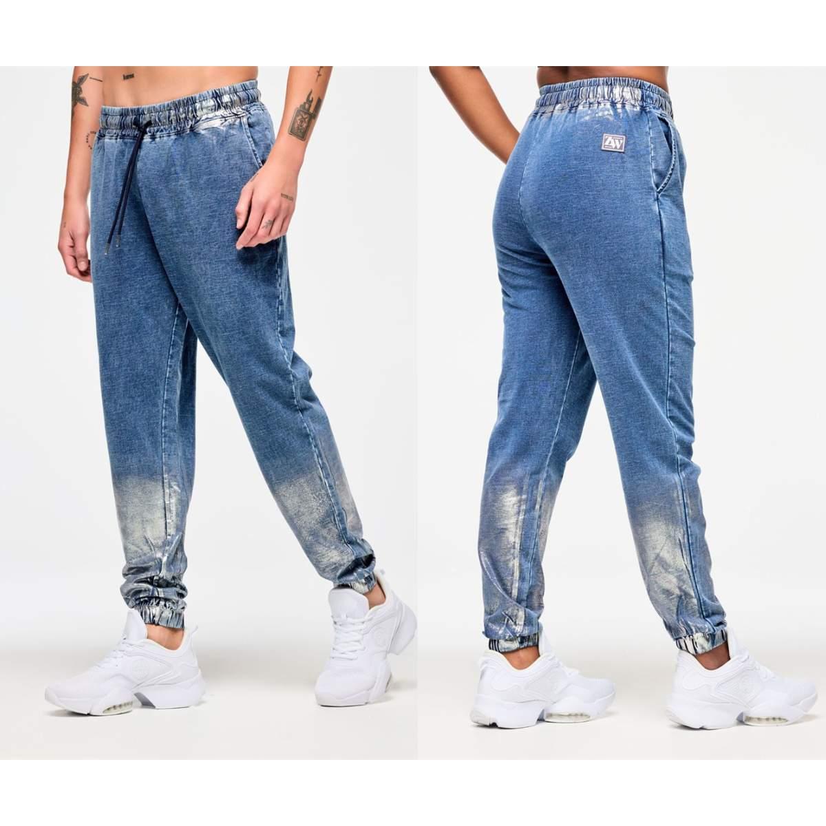 Blue Jean Knit Pants