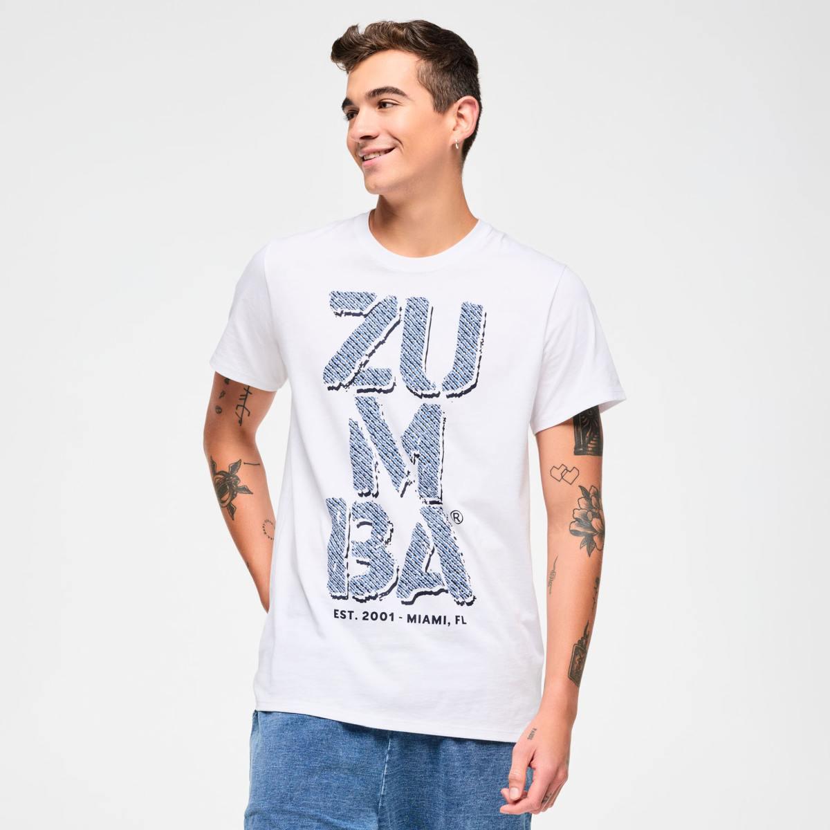 Blue Jean Crew Neck Tee