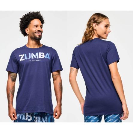 Blue Jean Crew Neck Tee - Indigo