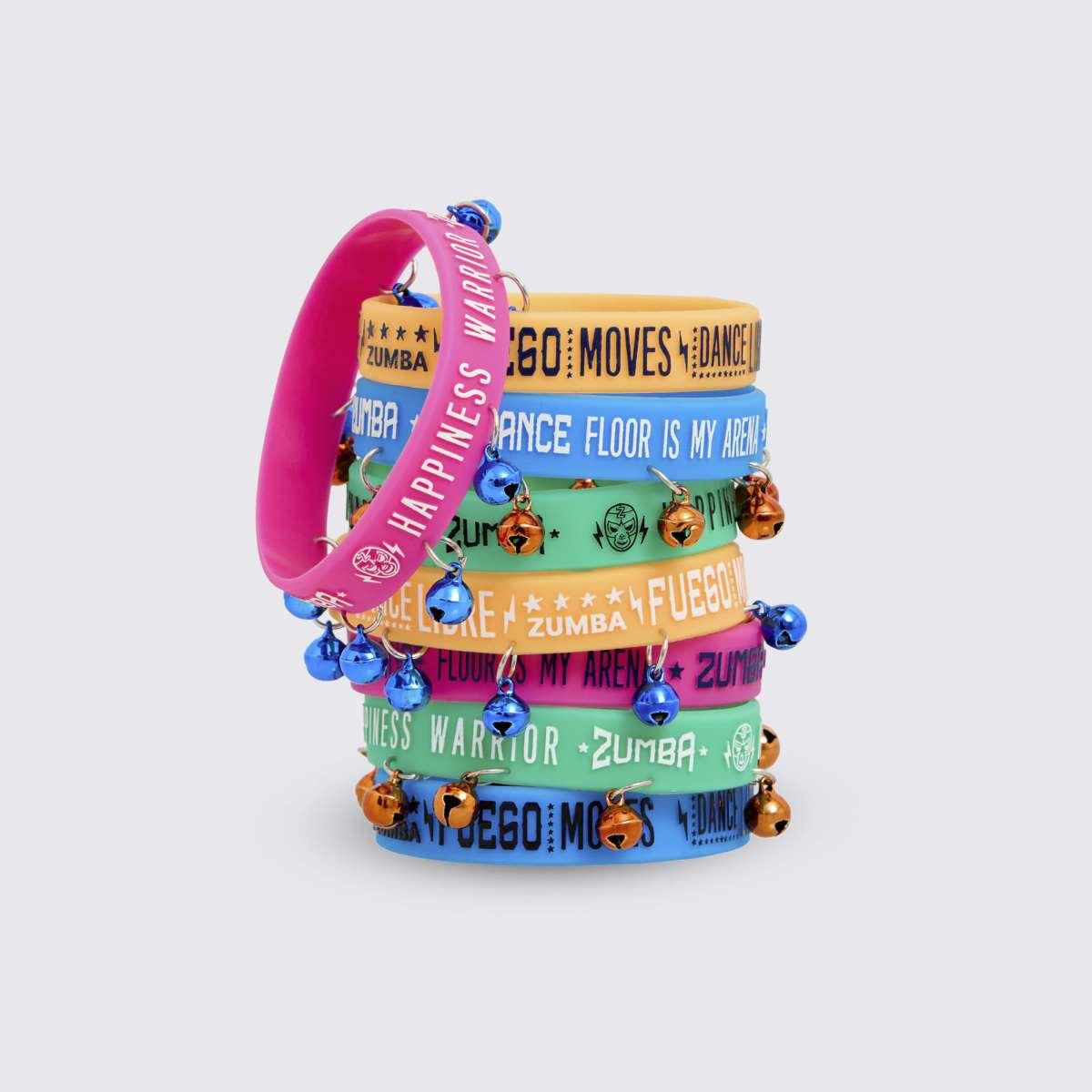 Zumba Libre Rubber Bracelets 8PK