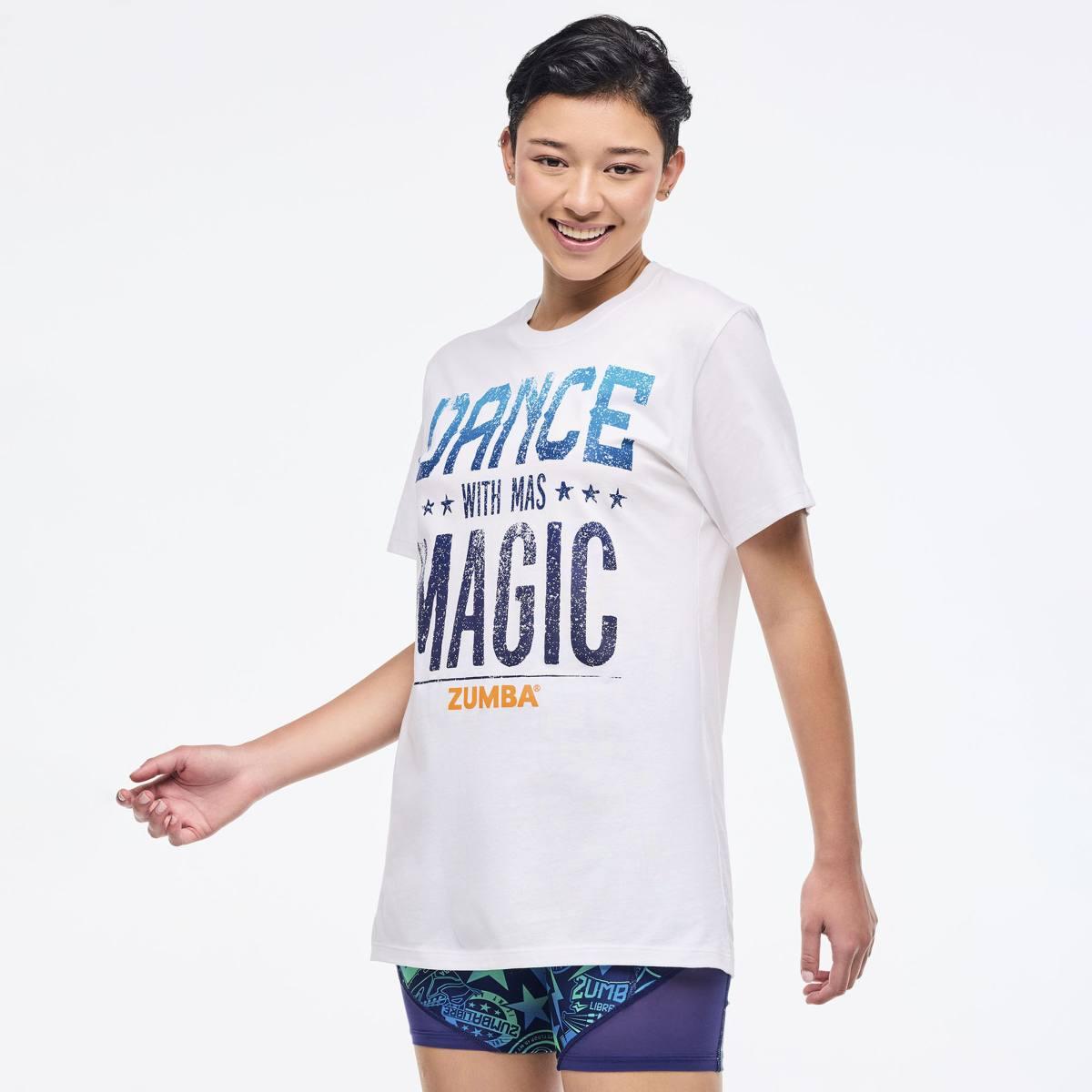Zumba Libre Crew Neck Tee - Wear It Out White