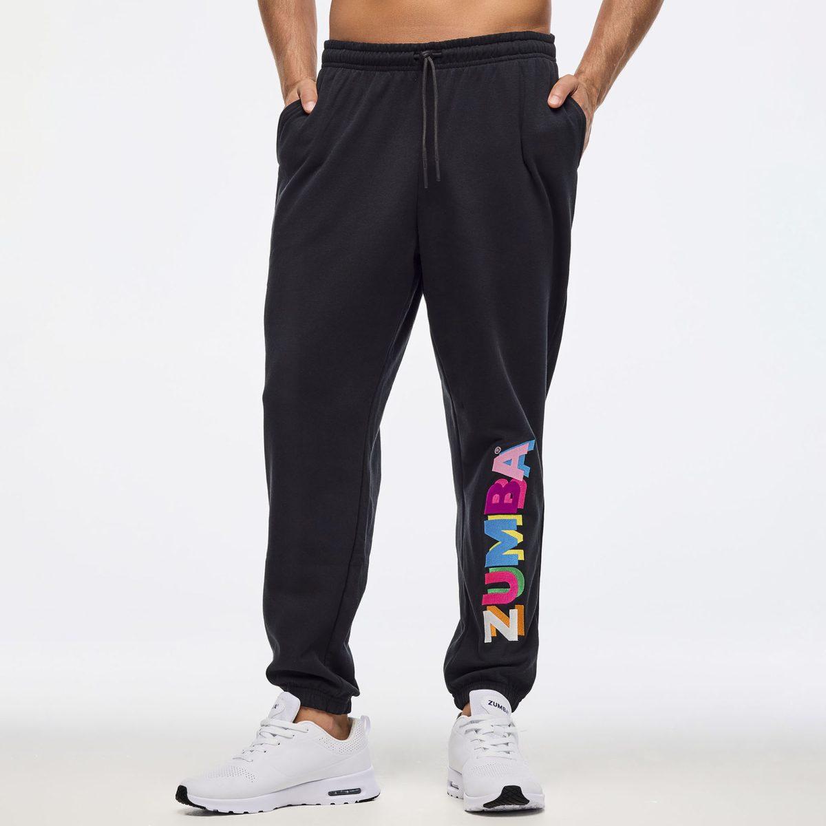 Zumba Multicolor Logo Slouch Sweatpants