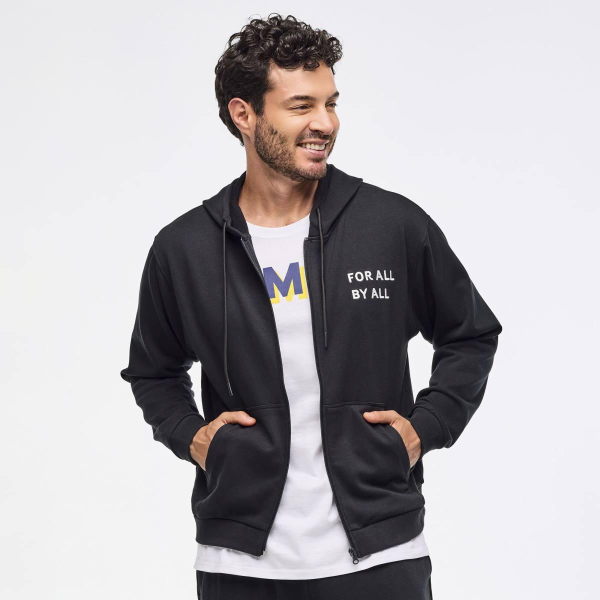 Zumba Multicolor Logo Zip-Up Hoodie