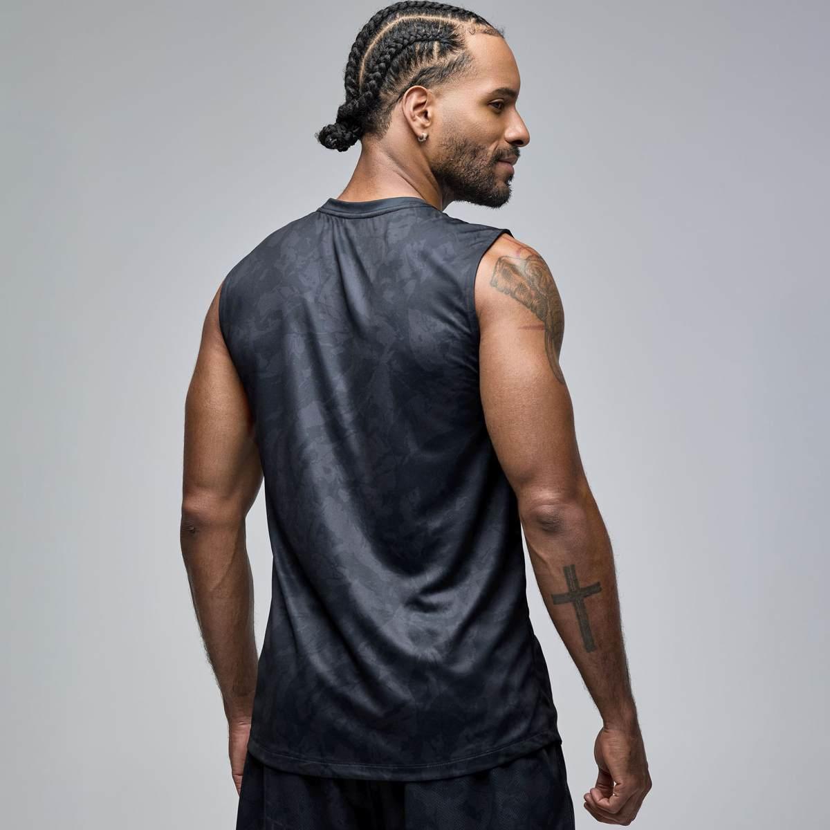STRONG iD Men's Wide Shoulder Tank - Black