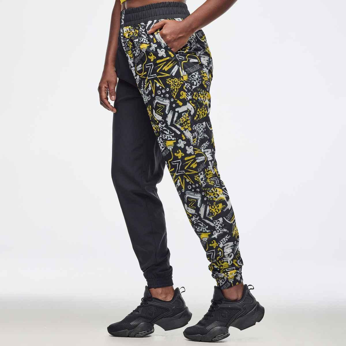 Sizzlin' High Waisted Zip Front Track Pants