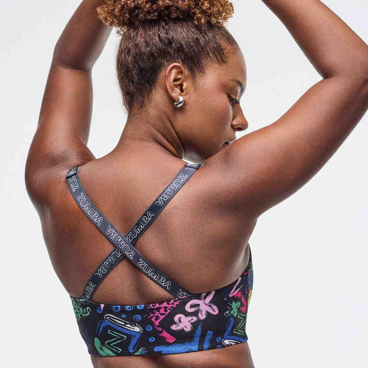 Sizzlin' Scoop Bra With Cross Back Straps