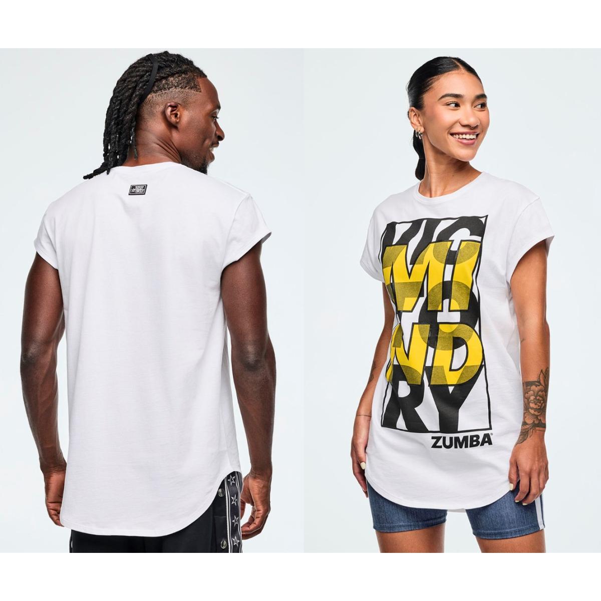 ZW Men's Crew Neck Round Hem Tee