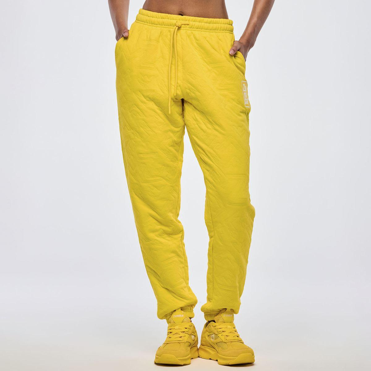 Apres Zumba Quilted Slouch Sweatpants