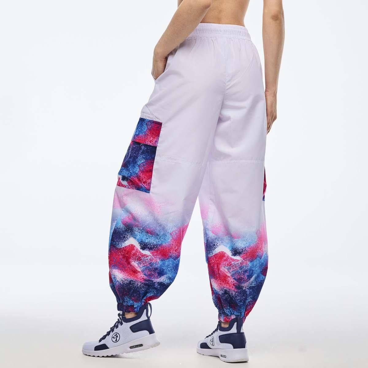 Apres Zumba Baggy Parachute Cargo Pants