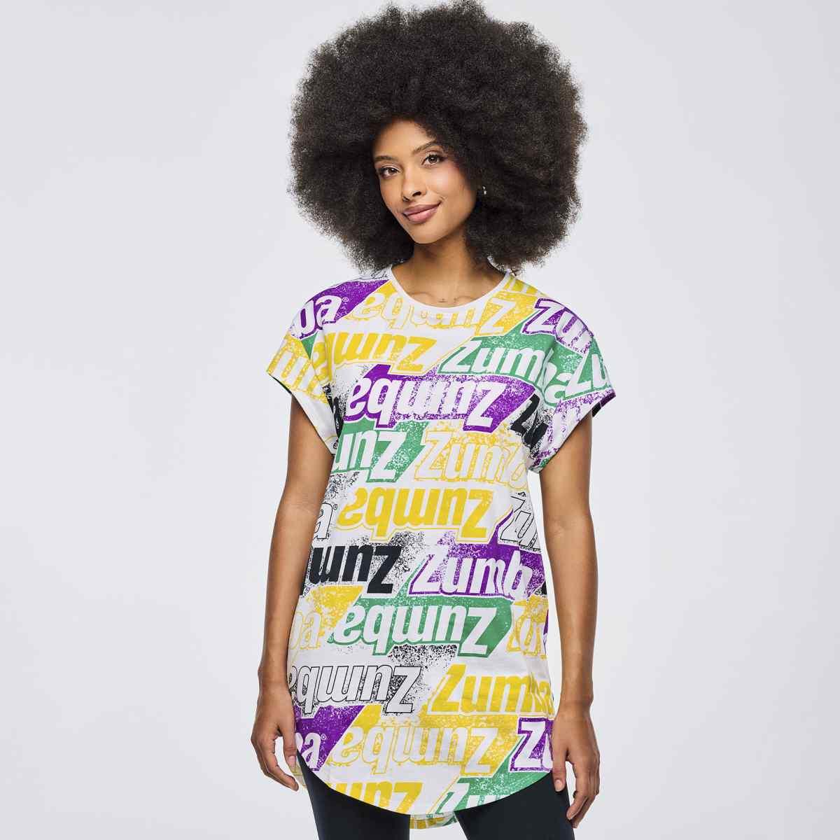 Apres Zumba Men's Crew Neck Round Hem Tee