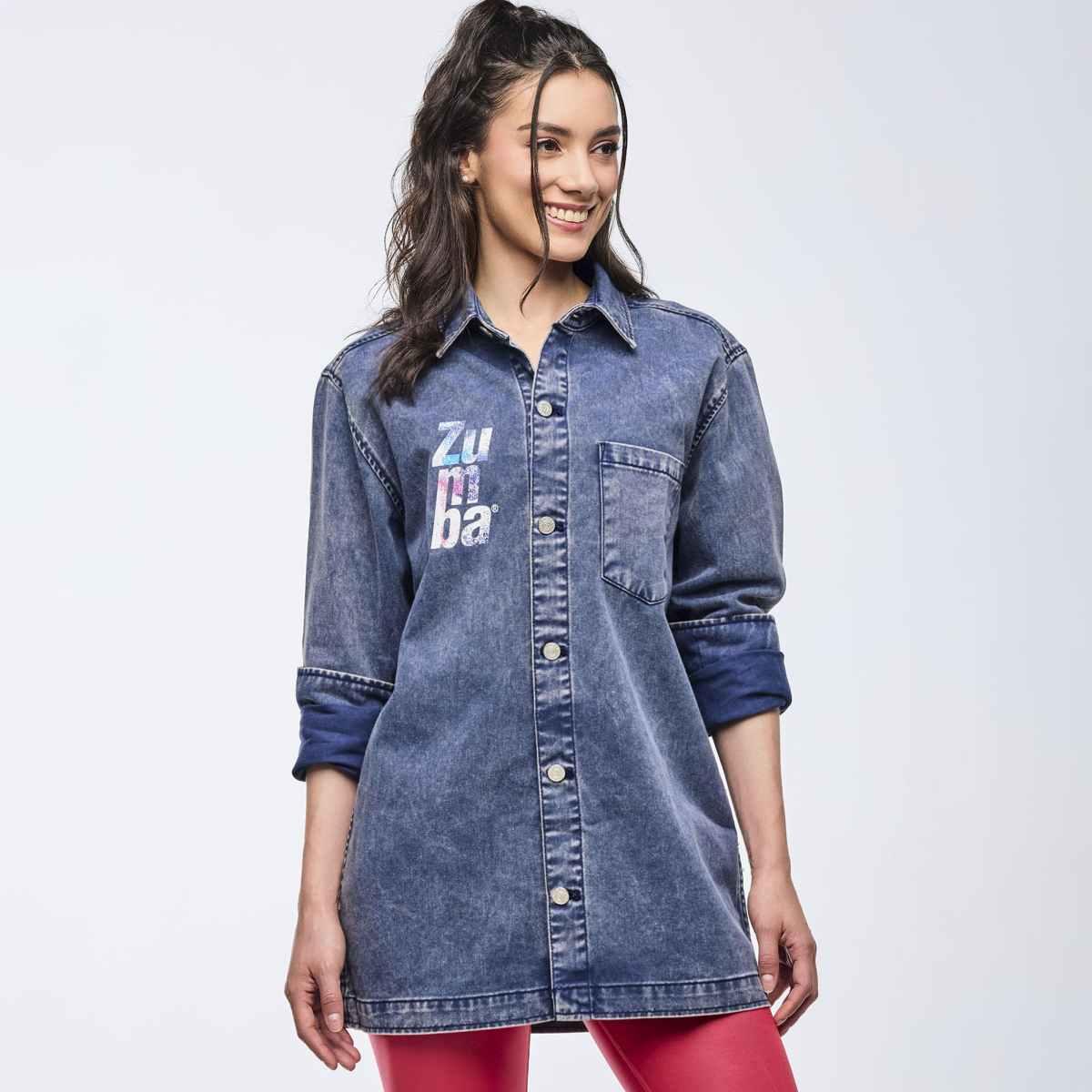 Apres Zumba Button-Up Shacket