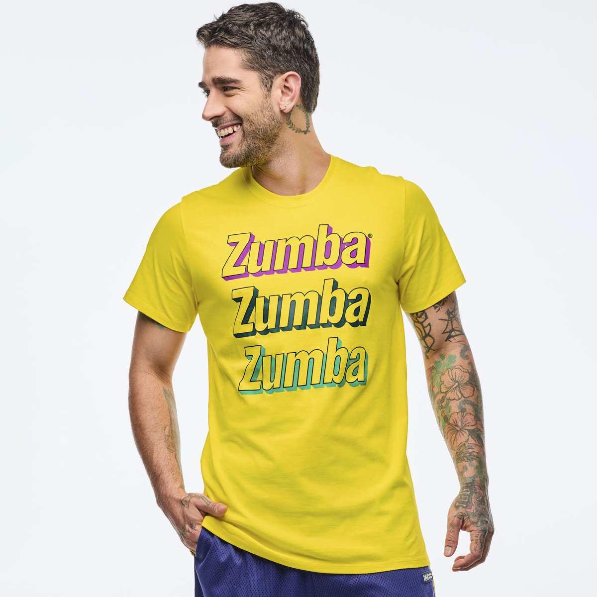 Apres Zumba Unisex Crew Neck Tee - Sunrays