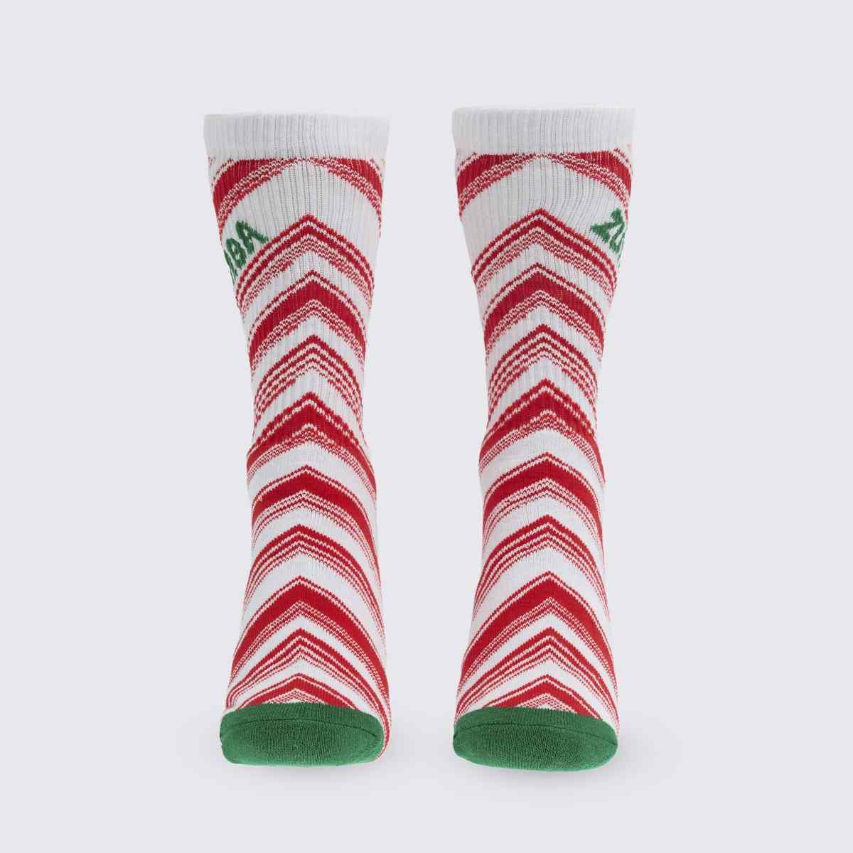 Zumba Plush High Socks - Stripes